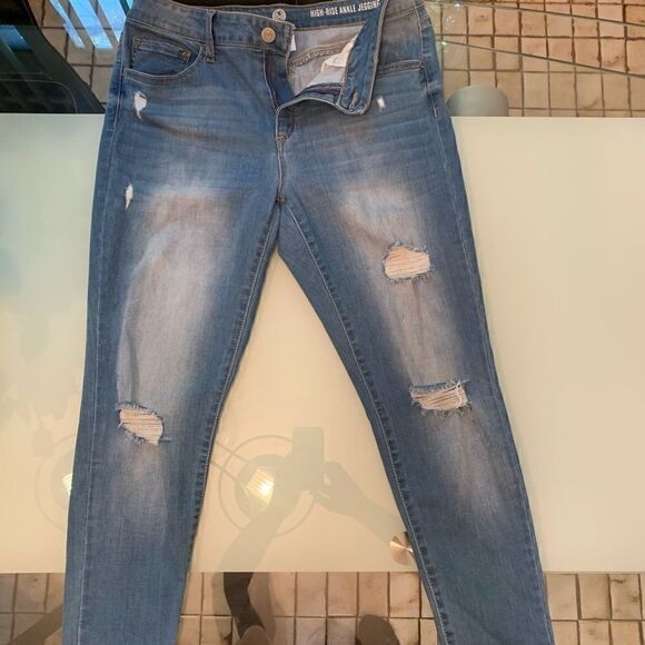 So high rise ankle begging 11 flat 32/36.5 stretch - Picture 3 of 11